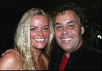 Hong Kong 11 oktober 2004
Princess Model of the world verkiezing.
Aad Ouborg met Inge de Bruijn