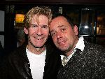 Amsterdam 27 oktober 2004
Presentatie boek van Leco v Zaelhoff.
Addy v d Krommenacker met vriend