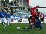 Den bosch, 7 november 2004
FC Den bosch-PSV, eindstand 0-3
Alex op weg naar 0-2