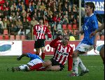 Den bosch, 7 november 2004
FC Den bosch-PSV, eindstand 0-3
Alex scoort 0-2
