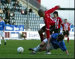 Den bosch, 7 november 2004
FC Den bosch-PSV, eindstand 0-3
Alex op weg naar 0-2