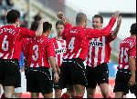 Den bosch, 7 november 2004
FC Den bosch-PSV, eindstand 0-3
Alex met Andre Ooijer