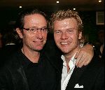 Amsterdam 21 oktober 2004
Uitreiking van de televizierring in HMH.
Bastiaan Ragas en Eric v Tijn