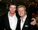 Amsterdam 21 oktober 2004
Uitreiking van de televizierring in HMH.
Bastiaan Ragas en zijn broer