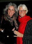 Rijswijk 31 oktober 2004
Premiere Purper in rijswijkse schouwburg.
Bonnie Huf met een vriendin