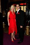 Amsterdam 18 oktober 2004
Uitreiking Beau Monde awards in Tuschinski.
Bridget Maasland met vriend Pepijn