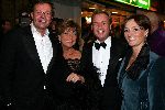 Amsterdam 18 oktober 2004
Uitreiking Beau Monde awards in Tuschinski.
Mike Dobbinga Netty v d Veer en Chris Luken