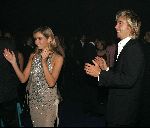 Amsterdam 21 oktober 2004
Uitreiking van de televizierring in HMH.
Wendy v Dijk met Chris Zeegers dansend
