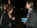 Amsterdam 27 oktober 2004
Presentatie boek van Leco v Zadelhoff.
Christine Kroonenberg met zwerver