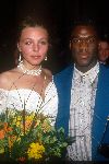 Clarence Seedorf met vriendin