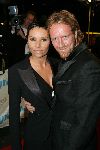 Amsterdam 21 oktober 2004
Uitreiking van de televizierring in HMH.
Diane Beekman met vriend Alex