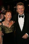 Amsterdam 21 oktober 2004
Uitreiking van de televizierring in HMH.
Dirk Scheringa met vrouw
