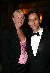 Amsterdam 18 oktober 2004
Uitreiking Beau Monde awards in Tuschinski.
Robert Schoemacher en Ellemieke Vermolen