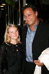 Amsterdam 21 oktober 2004
Uitreiking van de televizierring in HMH.
Ernst Paul Hasselbach met vriendin