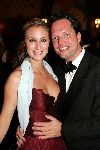 Amsterdam 18 oktober 2004
Uitreiking Beau Monde awards in Tuschinski.
Fabienne de Vries met Guido den Aantrekker