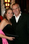 Amsterdam 18 oktober 2004
Uitreiking Beau Monde awards in Tuschinski.
Lotte Wisse en Frank Wisse