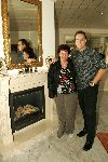 Fijnaart 23 oktober 2004
Frans Bauer bij openhaard