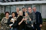 Fijnaart 23 oktober 2004
Frans Bauer met Mariska Bauer  en televizierring. Samen met Christian Jan en de hond ouders en broer Dorus Bauer met vriendin