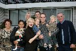 Fijnaart 23 oktober 2004
Frans Bauer met Mariska Bauer en televizierring. Samen met Christian Jan en de hond ouders en broer Dorus Bauer met vriendin
