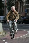 Amsterdam 22 oktober 2004
Fred Oster op fiets