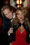 Amsterdam 18 oktober 2004
Uitreiking Beau Monde awards in Tuschinski.
Georgina Verbaan met Jort Kelder