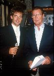 Hilversum, 26 Augustus 1990
Gerard Joling met Roger Moore
