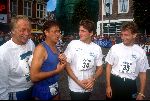 Trosloop 1994
16 Oktober 1994
Gerrie Kneteman samen met Wim Verhoorn, Prins Maurits en Prins Bernhard Jr.