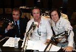 Hong Kong 9 oktober 2004
Princess Model of the world verkiezing. 
Winston Gerschtanowitz Gordon en Aad Ouborg radiouitzending Radio Noordzee