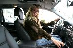 Nieuwerkerk a/d Ijssel 1 november 2004
Inge de Bruijn met haar nieuwe Porsche Cayenne