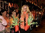 Hong Kong 8 oktober 2004
Princess Model of the world verkiezing.
Inge de Bruijn met klompen