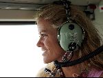 Hong Kong 9 oktober 2004
Princess Model of the world verkiezing.
Inge de Bruijn in helicopter