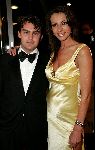 Amsterdam 21 oktober 2004
Uitreiking van de televizierring in HMH.
Irene v d Laar met vriend