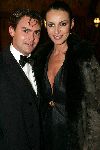 Amsterdam 18 oktober 2004
Uitreiking Beau Monde awards in Tuschinski.
Irene v d Laar met vriend