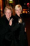 Amsterdam 27 oktober 2004
Presentatie boek van Leco v Zaelhoff.
Jan des Bouvrie en zijn vrouw Monique des Bouvries