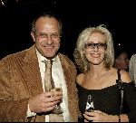 Amsterdam 3 oktober 2004
Presentatie sieradenlijn van Maik de Boer.
Jet v d Meij met vriend