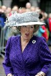 Den Haag 20 oktober 2004
Prinses Maxima bij Raad v State.
Koningin Beatrix