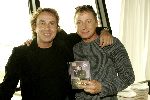 Rotterdam 14 oktober 2004
Marco Borsato presentatie dvd in euromast. Marco Borsato en Armando Borsato