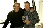 Rotterdam 14 oktober 2004
Marco Borsato presentatie dvd in euromast. 
Marco Borsato en Armando Borsato