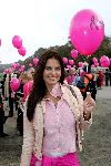 Den Haag 1 oktober 2004
Walk for life van de borstkankerbestrijding op het malieveld. 
Pink Ribbon
Mariska Hulscher