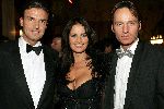 Amsterdam 18 oktober 2004
Uitreiking Beau Monde awards in Tuschinski.
Mariska Hulscher met een vriend en Michael Lingg