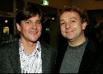Rijswijk 31 oktober 2004
Premiere Purper in rijswijkse schouwburg.
Jon v Eerd met vriend