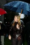 Amsterdam 18 oktober 2004
Prinses Maxima bij Continental Sports in Amsterdam. 
Maxima onder paraplu
