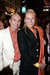 Hong Kong 8 oktober 2004
Princess Model of the world verkiezing. 
Monique Collignon met man