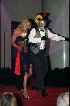 Hong Kong 11oktober 2004
Princess Model of the world verkiezing.
Inge de Bruijn in sexy kleding met Niek Boes