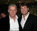 Amsterdam 21 oktober 2004
Uitreiking van de televizierring in HMH.
Reinout Oerlemans met Peter R de Vries