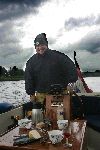 De Vecht 3 Oktober 2004
Varen met sloep
Peter smulders