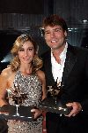 Amsterdam 21 oktober 2004
Uitreiking van de televizierring in HMH.
Wendy v Dijk met  Reinout Oerlemans