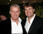 Amsterdam 21 oktober 2004
Uitreiking van de televizierring in HMH.
Reinout Oerlemans met Peter R de Vries
