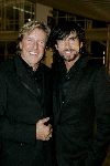 Amsterdam 3 oktober 2004
35 jaar Rob peetoom.   
Mari v d Ven met Rob peetoom