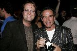 Amsterdam 3 oktober 2004
Presentatie sieradenlijn van Maik de Boer.
Rob Verlinden met vriend